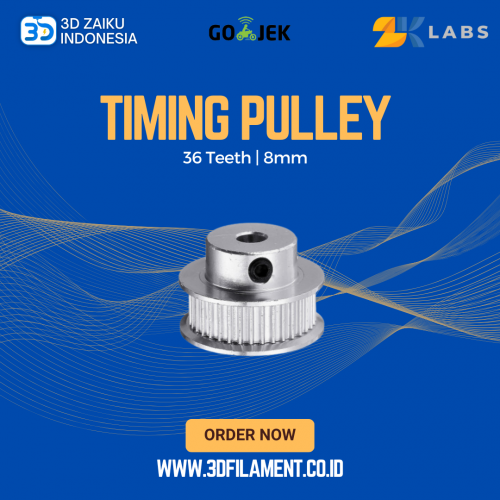 ZKLabs 36 Teeth GT2 Timing Pulley Bore 8 mm